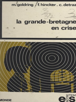 cover image of La Grande-Bretagne en crise